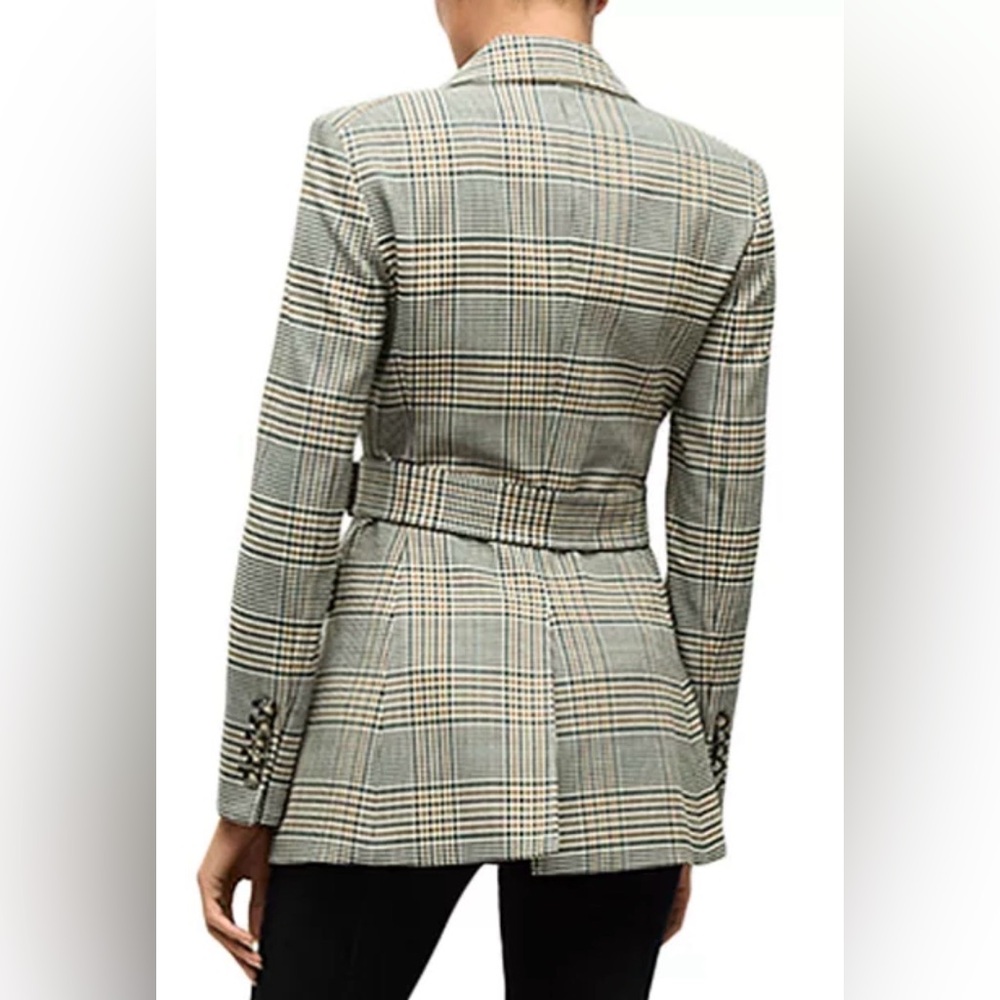 Veronica Beard Check Ryanne Dickey Jacket - Picture 4 of 8